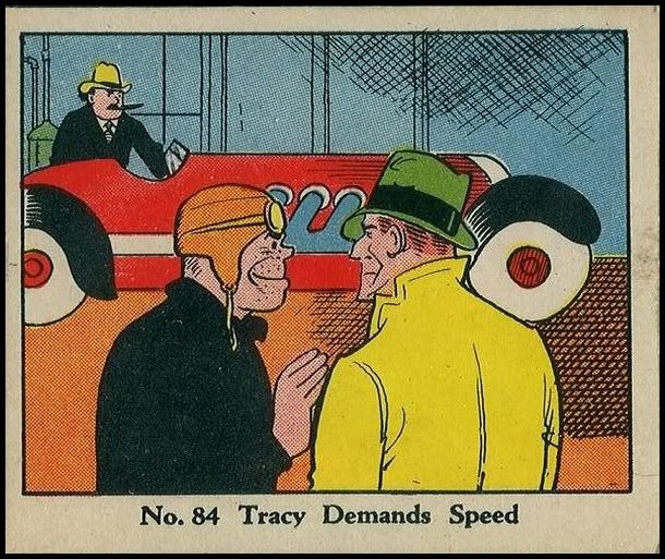 84 Tracy Demands Speed
